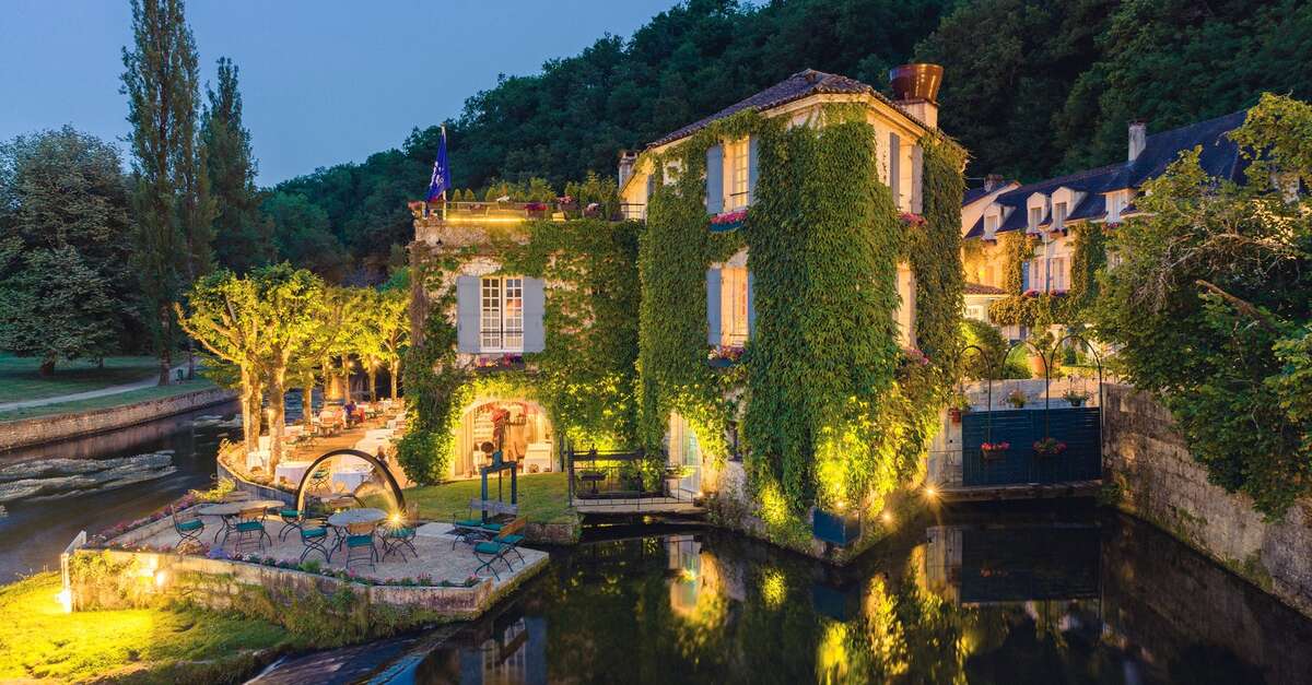 Le Moulin de l’Abbaye au bord de la Dronne